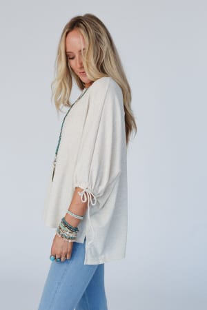 little-lark-puff-sleeve-tee-oatmeal/Oatmeal