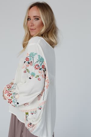 frida-embroidered-dolman-sleeve-top-ivory/Ivory