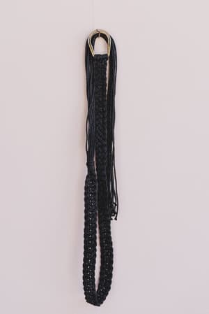 wanderfree-braided-belt-black/Black
