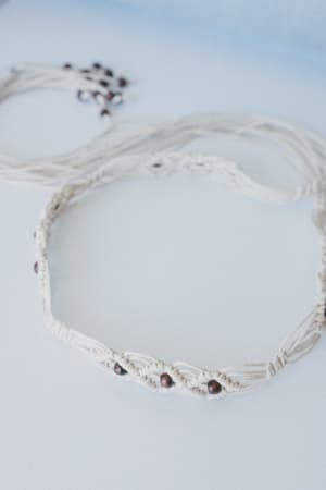 Desert Cinch Tassel Tie Belt: undefined