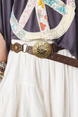 rustic-medallion-concho-belt-brown/Brown