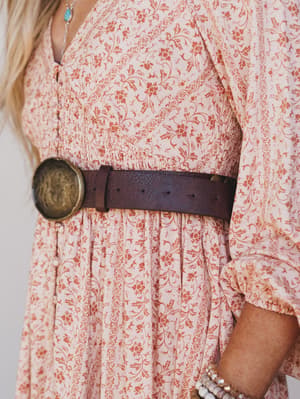 Wild Sun Belt - Brown OS / Brown