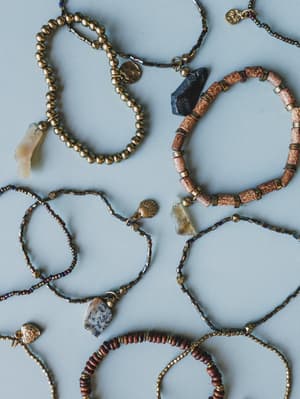 Alyda Boho Bracelet Set: undefined