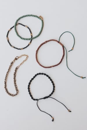 Soft Tether Cord Bracelet: undefined