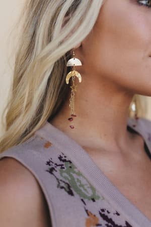 Sky Charmer Earrings: undefined