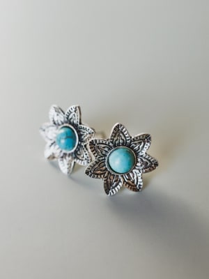 Ranch Life Stud Earrings - Sliver OS / Sliver