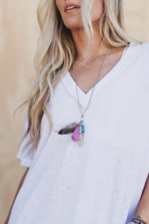 Featherlight Necklace: undefined