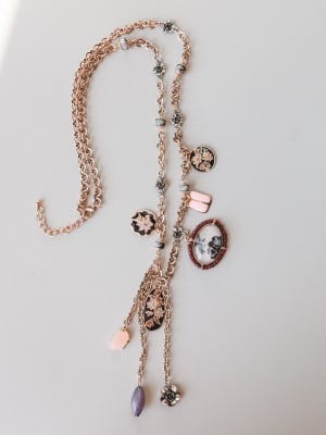 Lucky Treasures Necklace - Gold OS / Gold