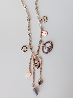 Lucky Treasures Necklace - Gold OS / Gold