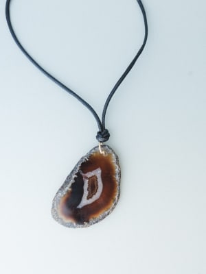 You're A Gem Necklace - Brown OS / Brown