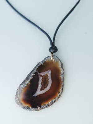You're A Gem Necklace - Brown OS / Brown
