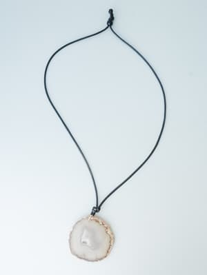 You're A Gem Necklace - White OS / White
