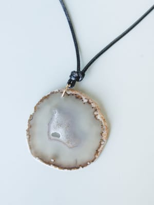 You're A Gem Necklace - White OS / White