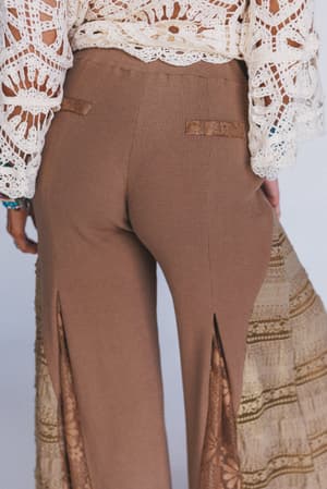 sequoia-lace-wide-leg-pants-cocoa/Cocoa