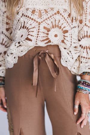 sequoia-lace-wide-leg-pants-cocoa/Cocoa