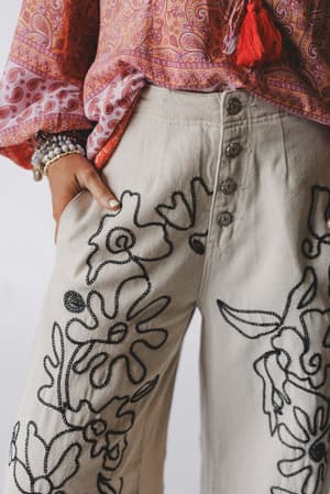 sweet-on-you-embroidered-pants-oat/Beige