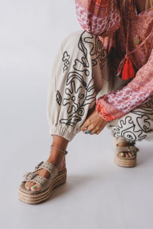 Bayview Buckle Sandals: undefined