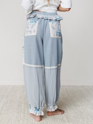 Dream Escape Pants - Ash Blue S / Ash Blue