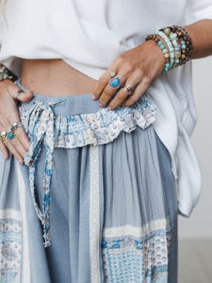 Dream Escape Pants - Ash Blue S / Ash Blue