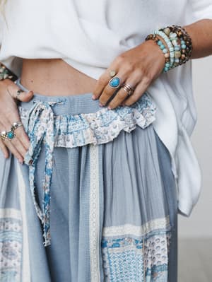 Dream Escape Pants - Ash Blue S / Ash Blue