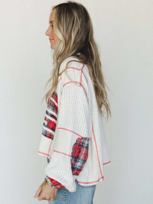 Bohemian Sweetheart Top - Cream L / Cream