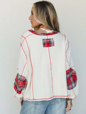 Bohemian Sweetheart Top - Cream L / Cream