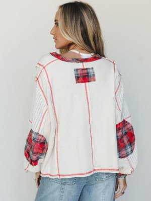 Bohemian Sweetheart Top - Cream L / Cream