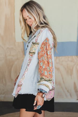 lush-layers-button-down-top-blue/Blue