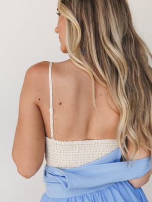 Picnic Pretty Bralette - Beige L / Beige