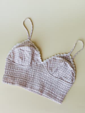Picnic Pretty Bralette - Mocha L / Mocha