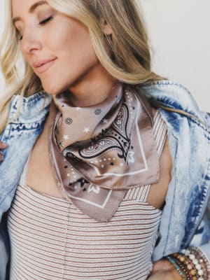 Star Keeper Bandana - Mocha OS / Mocha