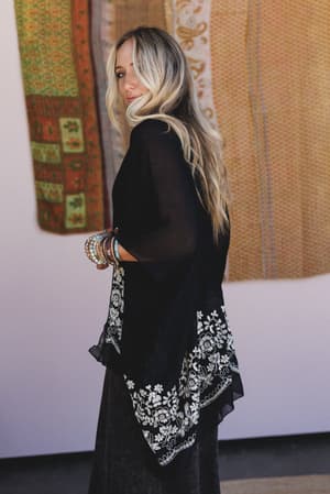 sunset-fern-kimono-black/Black