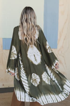 spellbound-tie-dye-kimono-olive/Olive