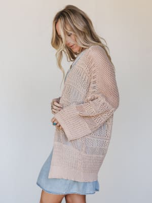 brenden-knit-netted-cardigan-beige/Beige