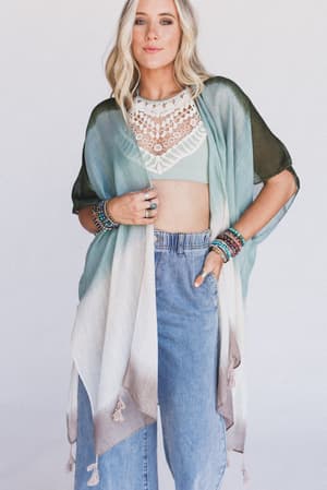 sienna-soul-ombre-kimono-sage/Green