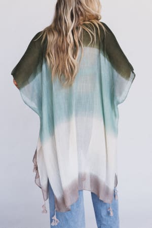 Sienna Soul Ombre Kimono: undefined