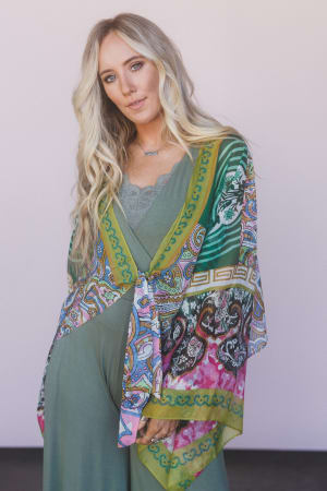 blooming-mosaic-wrap-lime/Lime