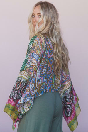 blooming-mosaic-wrap-lime/Lime