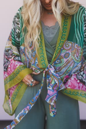 blooming-mosaic-wrap-lime/Lime