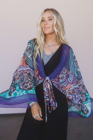 Blooming Mosaic Wrap: undefined