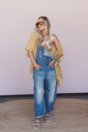 secret-meadow-embroidered-kimono-mustard/Yellow