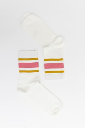 retro-summer-crew-socks-pink/Pink