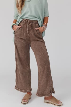 So Comfy Wide Leg Pant Full Length: undefined