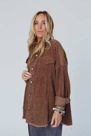 gardener-embroidered-button-down-top-mocha/Mocha