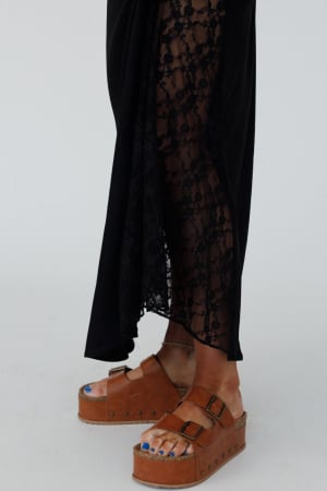satin-starlight-lace-skirt-black/Black