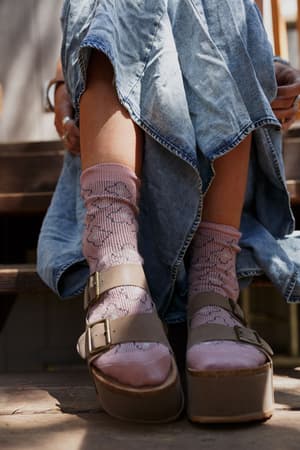 retro-bloom-socks-blush/Blush