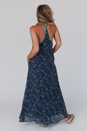 Navy Floral