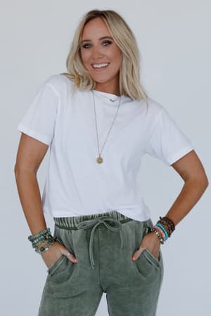 here-today-basic-tee-white/White