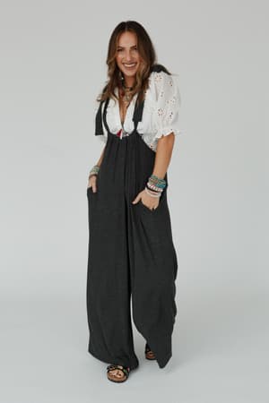 forever-relaxed-gathered-jumpsuit-charcoal/Charcoal