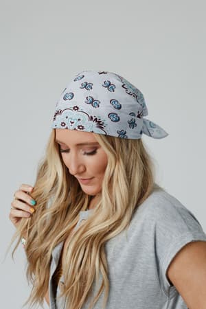 love-full-paisley-bandana-blue/Blue